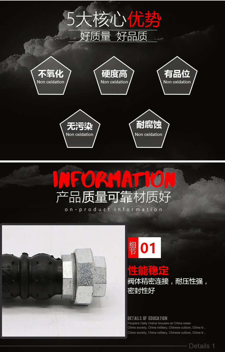 橡膠加厚高壓活接 內(nèi)螺紋絲扣橡膠軟接頭 絲口連接可曲撓橡膠軟接